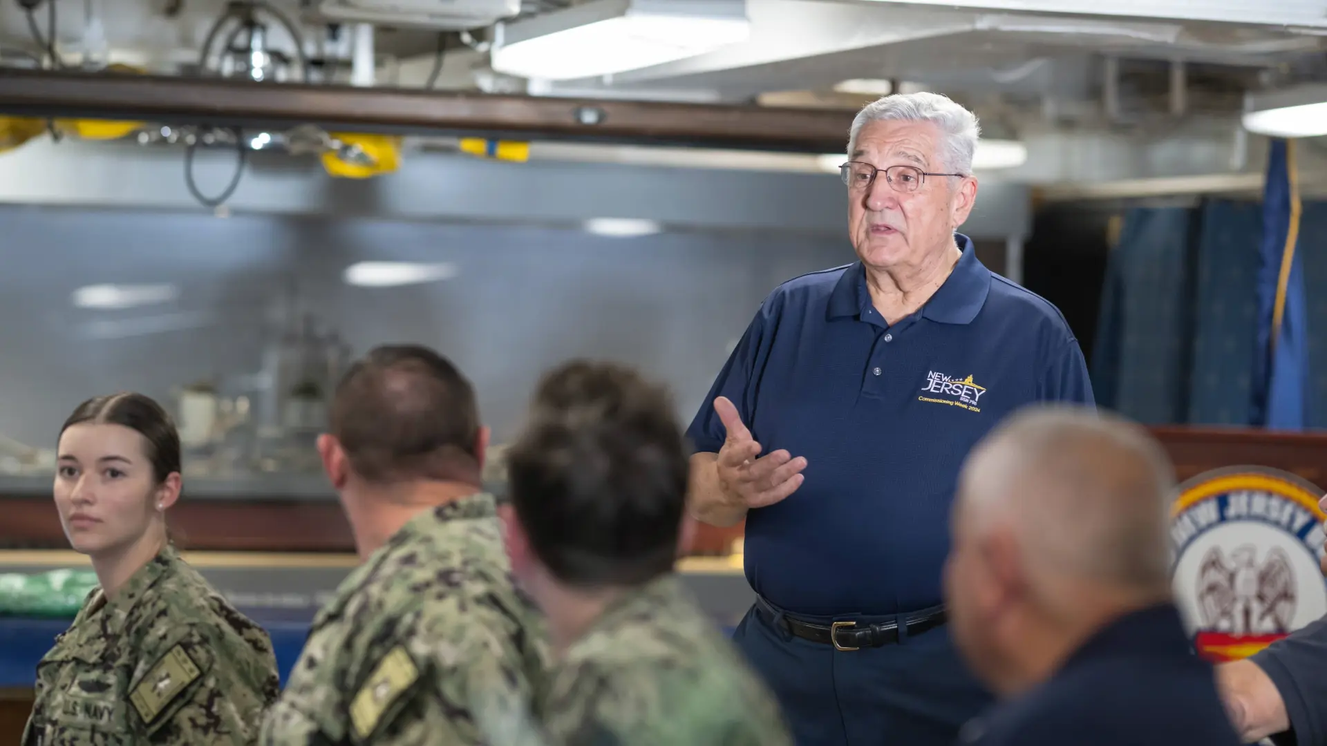 BB-62 veterans visit photo 11