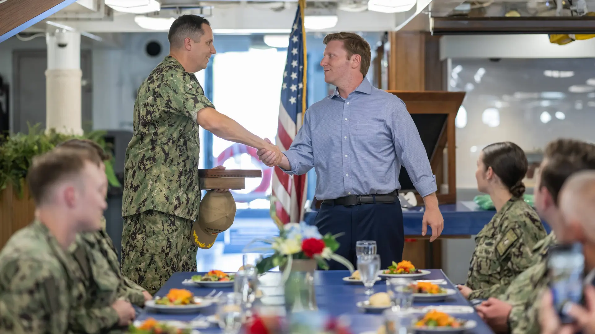 BB-62 veterans visit photo 9